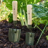 BoronGreen Trowel and Transplanter, RHS Endorsed, by Burgon & Ball