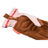 Collector range women's gardening gloves, pink stripe, by Burgon & Ball
