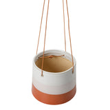 Collector Hanging Pot, Terracotta/Blush, 12.5cm diameter, by Burgon & Ball