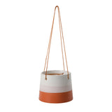 Collector Hanging Pot, Terracotta/Blush, 9.5cm diameter, by Burgon & Ball