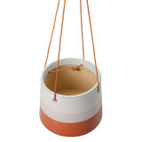 Collector Hanging Pot, Terracotta/Blush, 9.5cm diameter, by Burgon & Ball