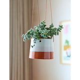 Collector Hanging Pot, Terracotta/Blush, 9.5cm diameter, by Burgon & Ball