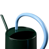 Collector Scalloped Indoor Watering Can, Heritage Green, by Burgon & Ball
