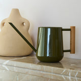 Indoor Watering Can, Olive, Collector range, by Burgon & Ball