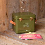 Collector Mini Seed Store, Olive, by Burgon & Ball