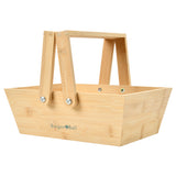 RHS Growing Gardeners children's garden basket, wooden basket, trug, by Burgon & Ball