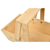 RHS Growing Gardeners children's garden basket, wooden basket, trug, by Burgon & Ball