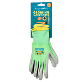 RHS Growing Gardeners children's gardening gloves, size large, by Burgon & Ball