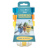 RHS Growing Gardeners Link-a- Pots set of 3 indoor plant pots, by Burgon & Ball