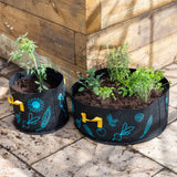RHS Growing Gardeners children's outdoor planter, large, by Burgon & Ball