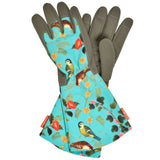 RHS Gifts for Gardeners 'Flora and Fauna' Gauntlet Gloves by Burgon & Ball