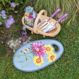 Burgon & Ball RHS Gifts for Gardeners 'Asteraceae' Kneelo garden kneeler
