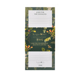 RHS Gifts for Gardeners 'Woodland Wonders' Magnetic List Pad by Burgon & Ball