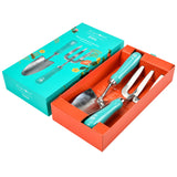 RHS Gifts for Gardeners 'Flora and Fauna' Trowel and Fork Set by Burgon & Ball