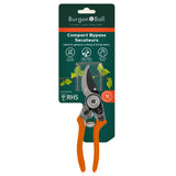 Burgon & Ball RHS-endorsed compact bypass secateur, formerly pocket pruner