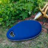 Love The Glove 'Oak Leaf' gardening gloves and Kneelo kneeler bundle, navy, by Burgon & Ball
