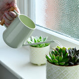 Pale Jade Indoor Watering Can, by Burgon & Ball