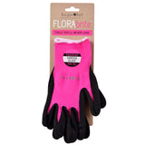 Burgon & Ball FloraBrite fluorescent pink gardening gloves, size medium/large