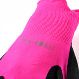 Burgon & Ball FloraBrite fluorescent pink gardening gloves, size medium/large