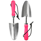 Burgon & Ball FloraBrite RHS-endorsed fluorescent pink hand trowel