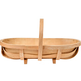Large wooden garden trug by Burgon & Ball