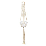 Woodstock macramé plant pot hanger by Burgon & Ball