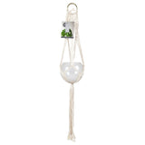 Woodstock macramé plant pot hanger by Burgon & Ball