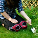 Kneelo Knee Pads, Sangria colour, by Burgon & Ball
