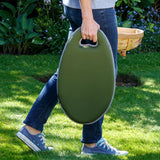 Kneelo® memory foam garden kneeler in 'Moss' colour by Burgon & Ball