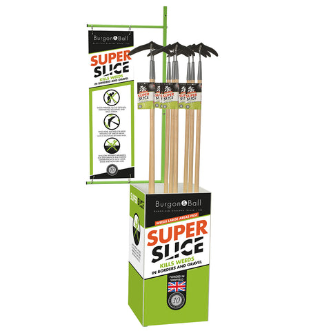 Super Slice display stand by Burgon & Ball