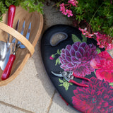 Kneelo® memory foam garden kneeler in RHS 'British Bloom' design by Burgon & Ball