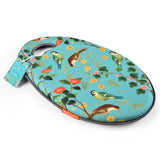 Kneelo® memory foam garden kneeler in RHS 'Flora and Fauna' design, by Burgon & Ball