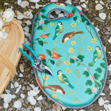 Kneelo® memory foam garden kneeler in RHS 'Flora and Fauna' design, by Burgon & Ball