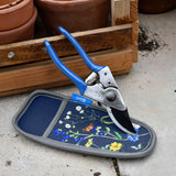 RHS Gifts for Gardeners British Meadow gift-boxed pruner and holster set by Burgon & Ball