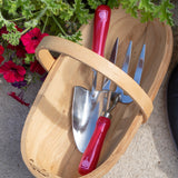 RHS Gifts for Gardeners British Bloom gift-boxed trowel and fork set by Burgon & Ball
