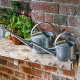 Sophie Conran greenhouse & indoor watering can, galvanized, by Burgon & Ball