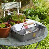 Sophie Conran for Burgon & Ball galvanized metal garden trug