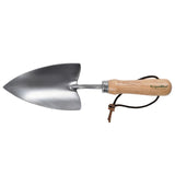 RHS-endorsed stainless steel Groundbreaker trowel