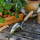 RHS-endorsed stainless steel Groundbreaker trowel