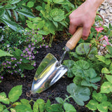 RHS-endorsed stainless steel Groundbreaker trowel